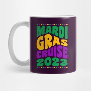 Mardi Gras Cruise 2023 Matching Group Family Vacation Mug